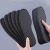 Bamboo Charcoal Deodorant Insoles Mesh Breathable Absorb-Sweat Shoe Pads Woman Men Shock Absorbing Soft Insole Shoe Accessories