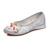 [Flower Curtain] In the Summer of 2024, the New Antique Cheongsam Shoes Are Matched with Hanfu Matching Shoes and Low-heeled Women's Embroidered Cloth
