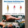 Señuelos Swimbait Pesca de Trucha Pesca en Agua Salada Aparejos de Pesca Artificiales con Anzuelo Triple
