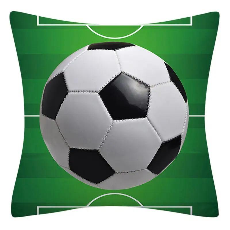 Basketball Football Decorative Pillowcase Office Living Room Car Ornaments Home Pillowcase