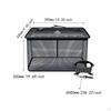 Float Basket ,Minnows Bucket for Live , Outside ,Lightweight, Multiuse Zipper Ing Mesh Cage Guard