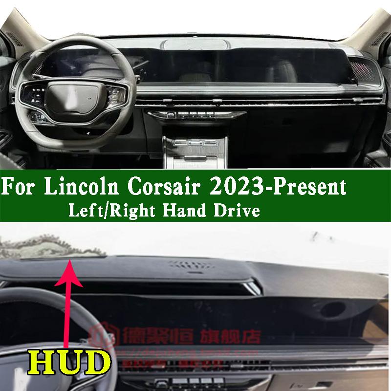 For Lincoln Corsair -2025 Dashmat Dashboard Cover trument Panel Sunscreen ulation Protective Pad Anti-Dirt Proof