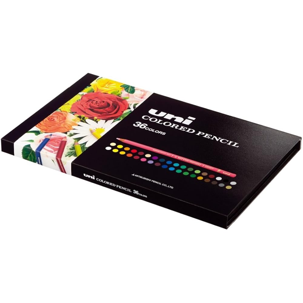 Mitsubishi Pencils UC36CN Unicolor Colored Pencils 36 Color Set