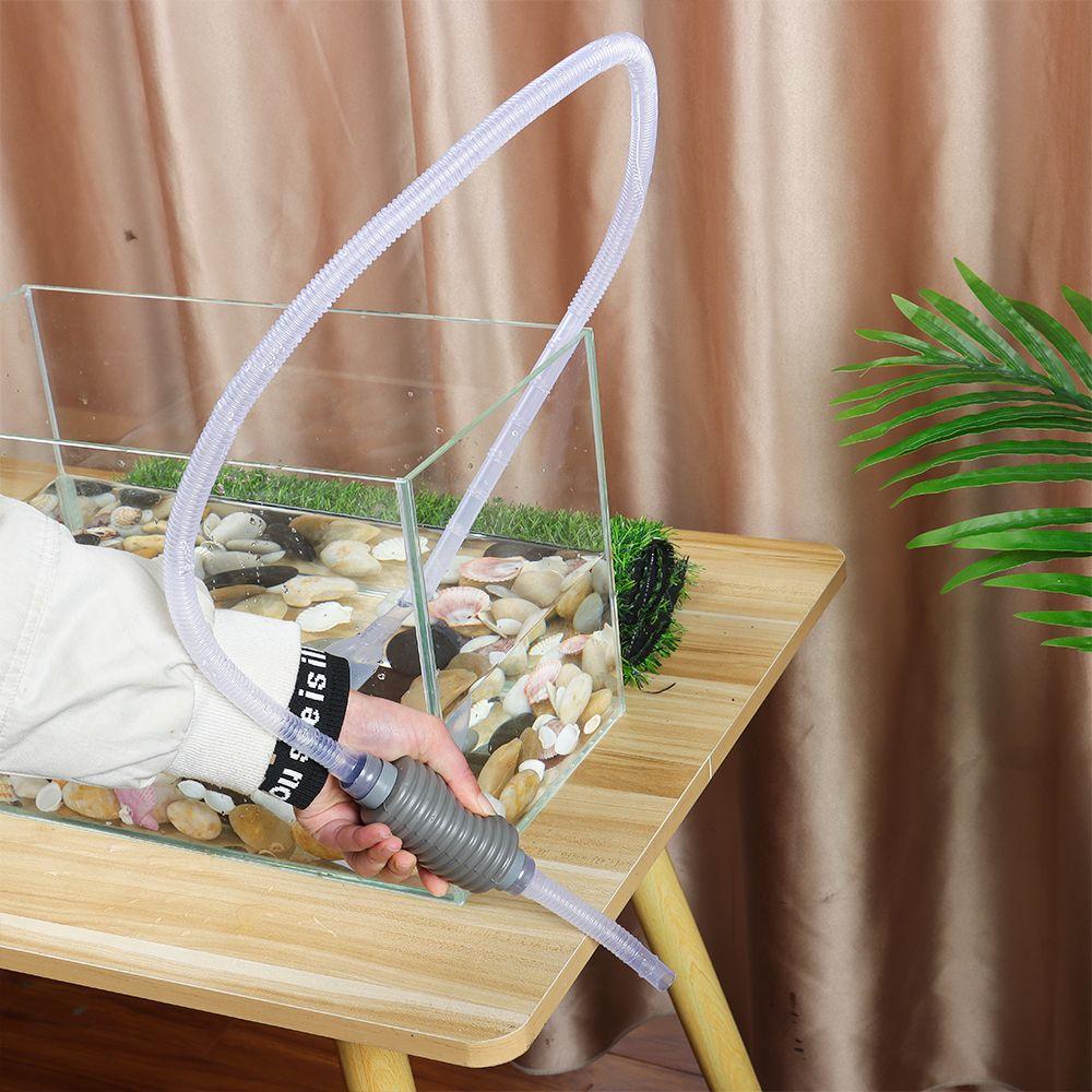 

Accessories Handheld Fish Tank Water Changer Aquarium Cleaner Water Changer Pump Siphon Hose 1.5M