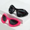 Cat Eye Sunglasses, Cycling Sports Large-Frame Glasses, Personalized Y2K Sunglasses.