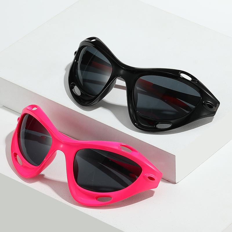 Cat Eye Sunglasses, Cycling Sports Large-Frame Glasses, Personalized Y2K Sunglasses.