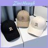 Baseball Cap With Embroidered R Letter For Outdoor Sun Protection Casual Wear