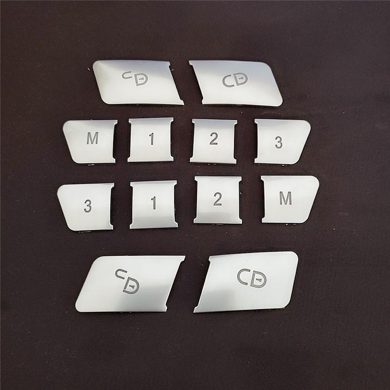 Autocolant pentru capacul butonului de ridicare a geamului mașinii pentru Mercedes Benz A/B/C(W204)/E(W212)/GLA /CLA/ GLK/