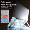 Metal Foldable Laptop Stand Portable Notebook Bracket Support Tablet Stand Heat Dissipation Heightening Rack Laptop Holder