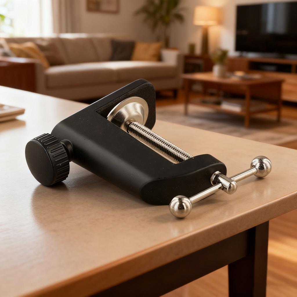 Heavy Duty Desk Lamp Bracket Made from Quality Aluminum Alloy Material