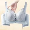 Large Size Lingerie for Women Thin Cut Without Steel Rims Gathered Top Support Anti Sagging Bra