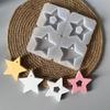 Food Grade Silicone Star Mold For Resin Art Creations Holiday Decoration And Handcrafted Car Pendant Accessories