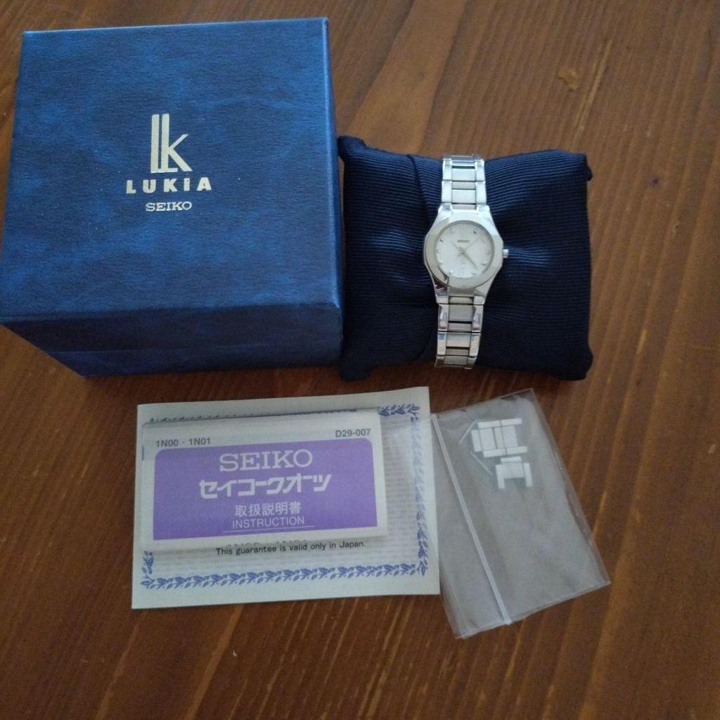 Used SEIKO LUKIA Quartz Watch
