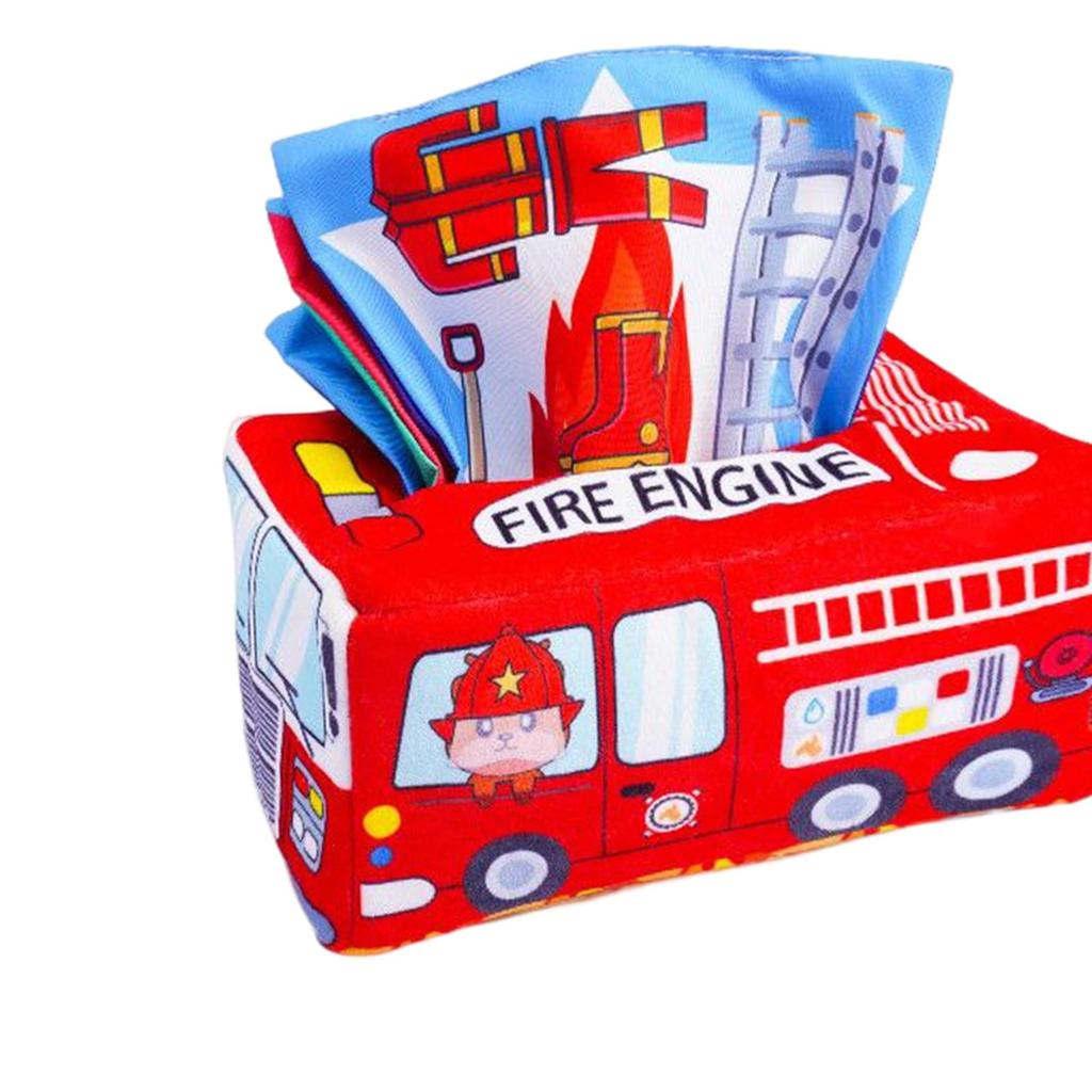Plush Sensory Box for Developing Fine Motor Skills in s - Soft Fabric Toy Early Childhood