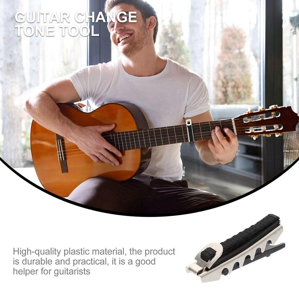1Pcs Adjustable Tone Changer Tool Plastic Quick Release Clamp New Guitar Capo  Music Instrument