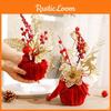 Diy Plastic Floral Home Decor Insert Branches Christmas Festive Supplies Setting