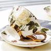 Rose Series European Bone China Coffee and Tea Cup Set