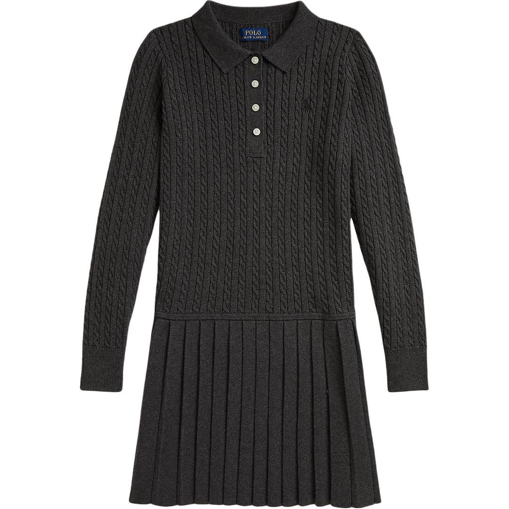 Polo Ralph Lauren Knit Polo Dress Long Sleeve Kids Kids dresses 313978841-002