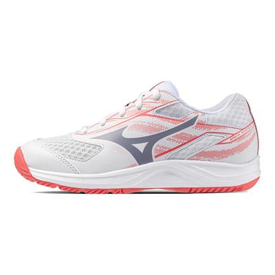 Break Shot 5 Jr. Ac Komplexní trénink Tlumení nárazů Odolné proti opotřebení Tenisky Unisex Bílá Oranžová 61GA255561