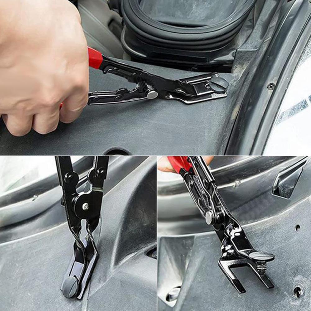 Kleště na obrubu dveří auta Kleště na demontáž nástrojového panelu Fascia Plastová západka Čalounění Nástroj na demontáž nýtů Kleště I1U8