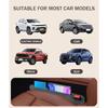 2 Pack Car Seat Gap Filler,Auto Parts Car Seat Gap Filler,Prevent Falling between Seat and Dashboard,Car Universal Gap Filler(Black)