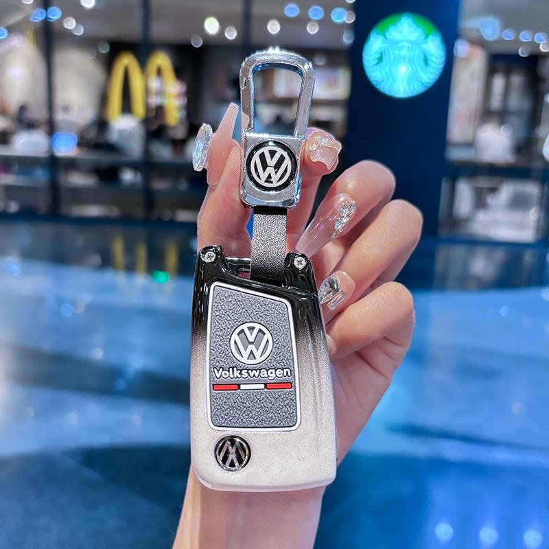 For VW Volkswagen Jetta MK5 Golf Car Flip Key Case Cover Shell For VW Volkswagen Golf 7 MK7 Tiguan MK2 For Seat Ateca Leon FR 2