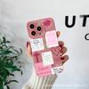 Love English for Apple 15 Mobile Phone Case Iphone12promax Case 14/13/11/XSMAX Pupil Eye 16