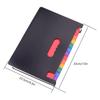 13 Pockets Expanding File Folde A4 Letter Size Filling Box Portable Document Holder Desktop Folder Paper Storage Accordion