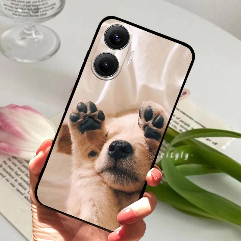 Para POCO F7 Funda Moda Silicona TPU Cubierta Trasera Para Xiaomi Poco F7 F 7 5G Funda de Teléfono Blanda Carcasa Protectora Capa Coque Fundas