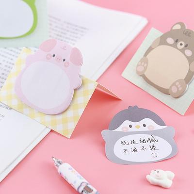 Autocollants Épaissis Bloc-notes Notes Adhésives Animaux Autocollants Épaissis Créatifs Cadeau pour Enfants