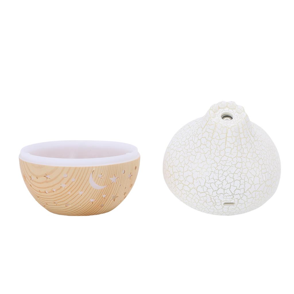 Difuzér Zvlhčovač Luminous Hallow USB Aromaterapeutický Difuzér Tichý Automatické Vypnutí pro Domácí Lázně