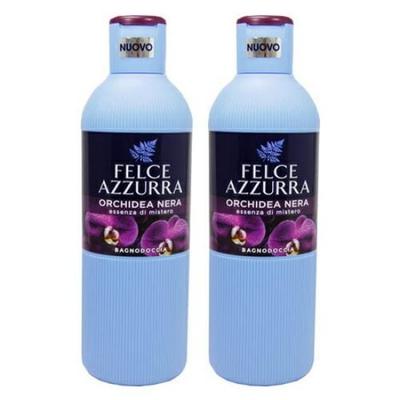 Felce Azzurra Body Wash Black Orchid 650ml (Set of 2)