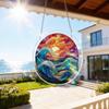 Acryl-Sonnenfänger Fenster-&Garten-Hänge-Sonnenfänger Regenbogen Innenfenster-Dekoration für Wohnzimmer Schlafzimmer Bunte Acryl-Puzzles Sonnenfänger