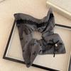 Vintage Solid Color Large Hair Scrunchies For Women Girls  High Absorbency Plush Elastic Hair Rope Sweet Hair Accessories