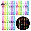 Holiday Party Favors 36Pcs Christmas Finger Projector Rings, LED Projection Light Xmas Pattern Glowing Toys Favor with Santa Snowman Tree for