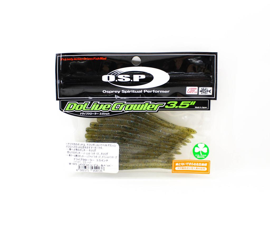 OSP Soft Lure Dolive Crawler 3.5 Inches W-023 (4136)