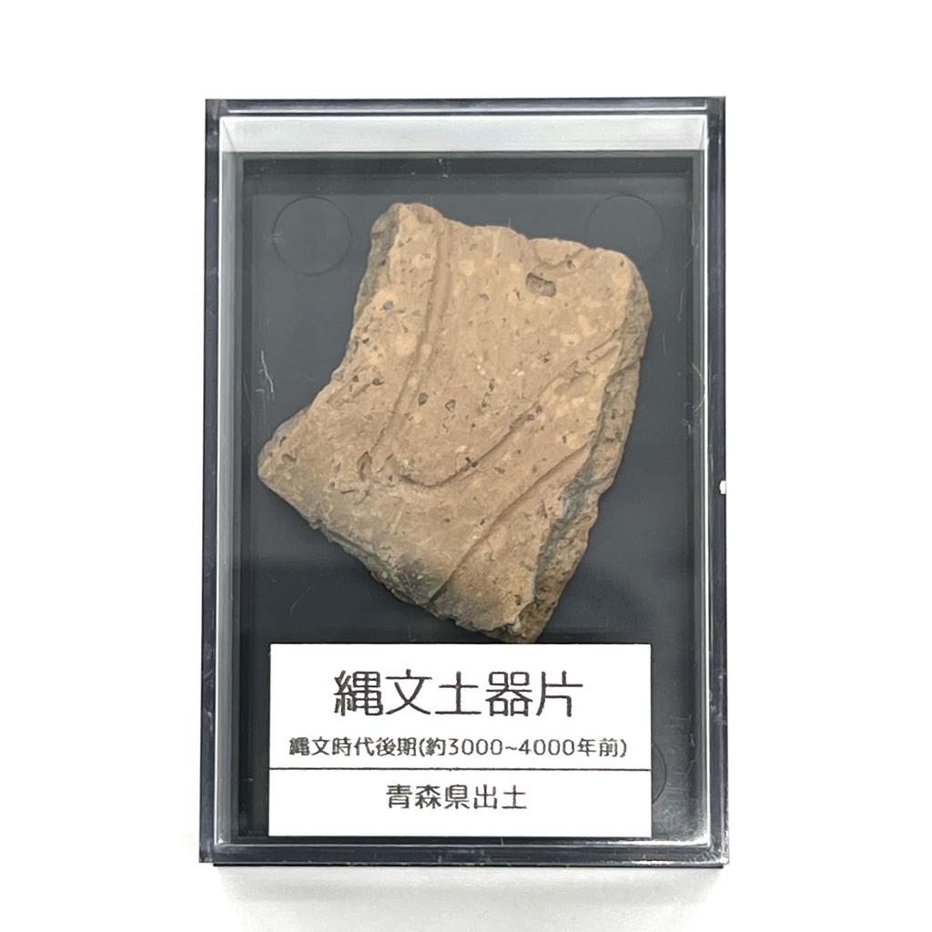 Tsukushi Science Jomon Pottery Fragment, Authentic, from Aomori, Historical Document, Jomon Culture, Relics, Jomon Period (3-5cm)