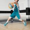 Li Ning Sonic 8 Comfortable Versatile Non-Slip Lightweight Rebound Low-Top Basketball Shoes Kids Basketball Shoes Pure-Blue YKBR042-1