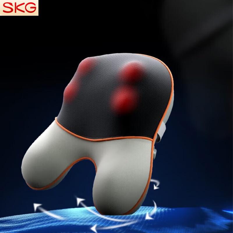 SKG Wireless Lumbar & Back Massager Cushion