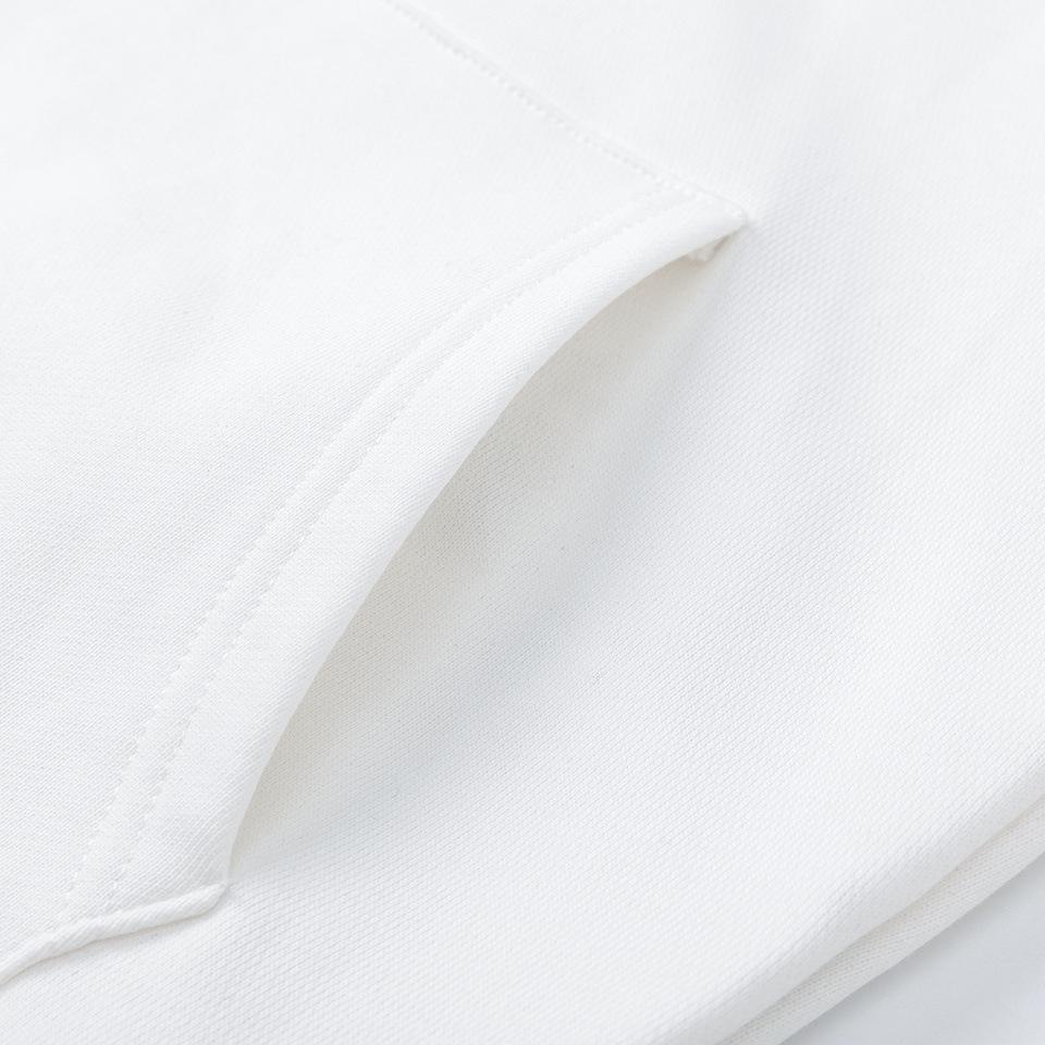 Off-White 2025 Autumn and Winter New Graffiti Arrow Pattern Printed Hooded Sweatshirt for Men and Women