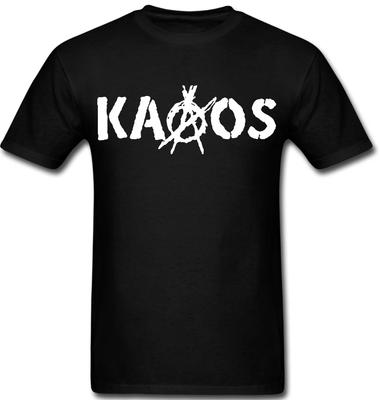 KAAOS T Shirt Band Hardcore Anarcho Punk Rock