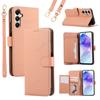 For Samsung Galaxy A15 5G/4G Leather Phone Case with Card Holder,Wallet,Straps Protective Flip Cover