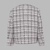 G·TENNA SMR-B2106 Women's Plaid Wool Blend Short Jacket