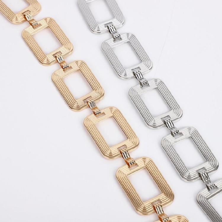 Fashionable Waist Jewelry With Metallic Accents Versatile Belt Chain For Dresses Tops And Festivals