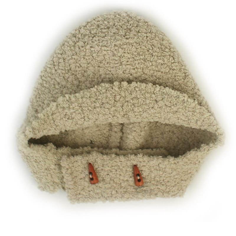 

Универсальная химия Флисовая Балаклава с застежкой-тоглом Бежевая FREE