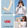 Unisex Ice Silk UV Protection Sleeves for Cycling and Outdoor Activities - Sun Protection with Printed Patterns