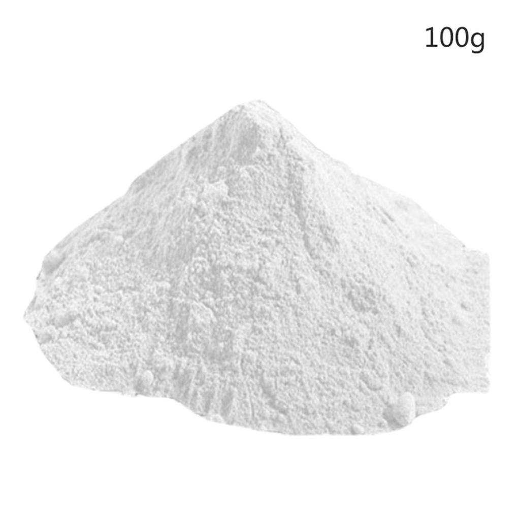 Praktisk PTFE-pulver 1,6 mikron Jomfrupulver 50g Tørrt smørepulver for låser Sykkelkomponent Musikkinstrument