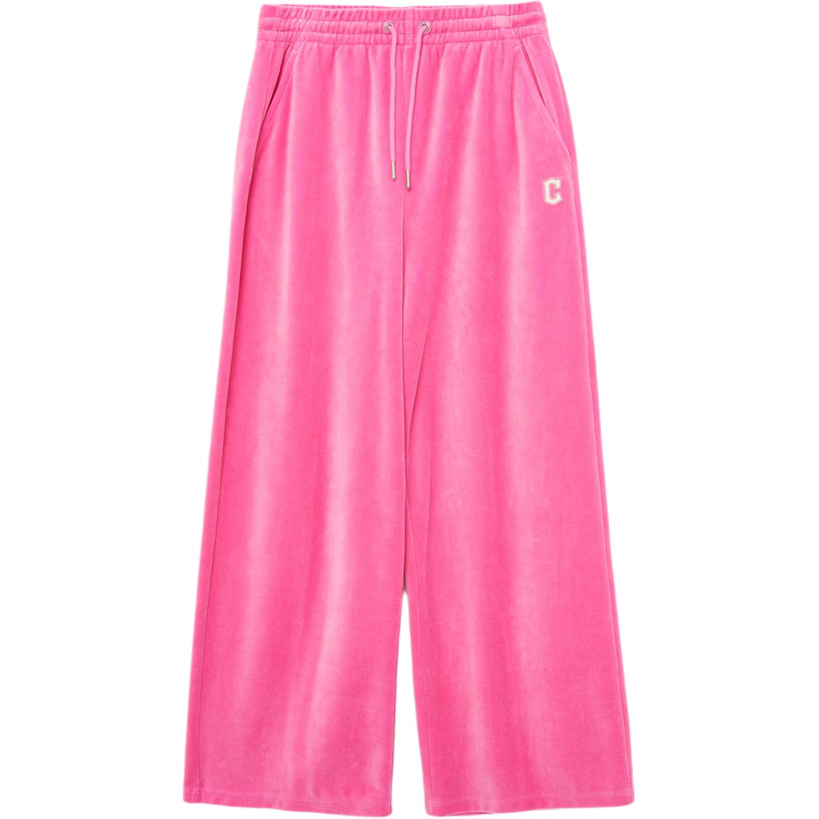 

New MLB Casual Pants Women s Pink 3FPTB0636-45PKS M