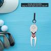Durable Metal Golf Divot Repair Tool with Detachable Ball Marker Golfer Accessory