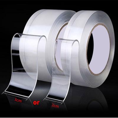 1/2/3/5M Nano Nastro Nastro Biadesivo Trasparente Riutilizzabile Nastri Adesivi Impermeabili Pulibili Cucina Bagno Forniture Nastri
